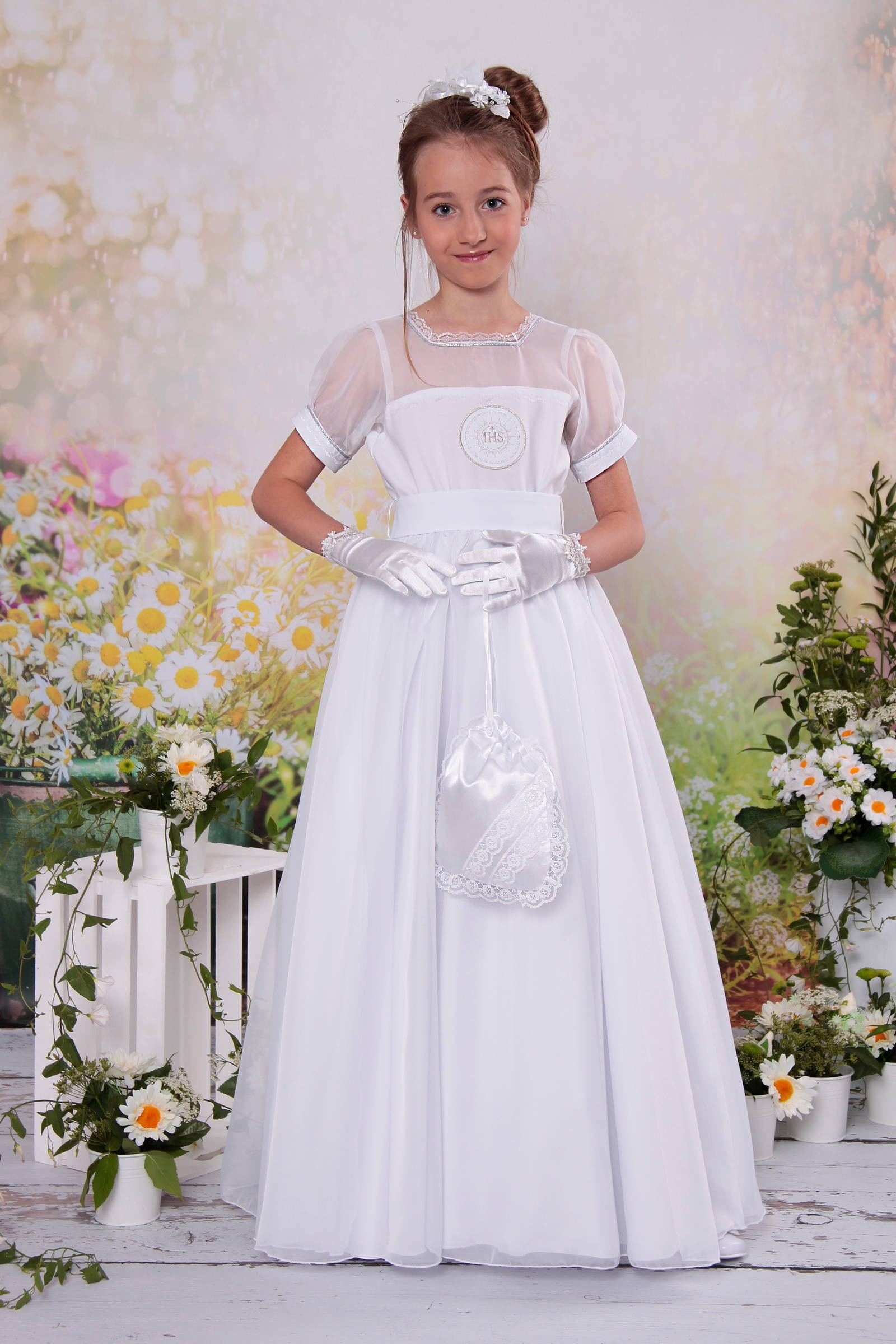 Classic communion dress 26/UK-SK - obraz 0