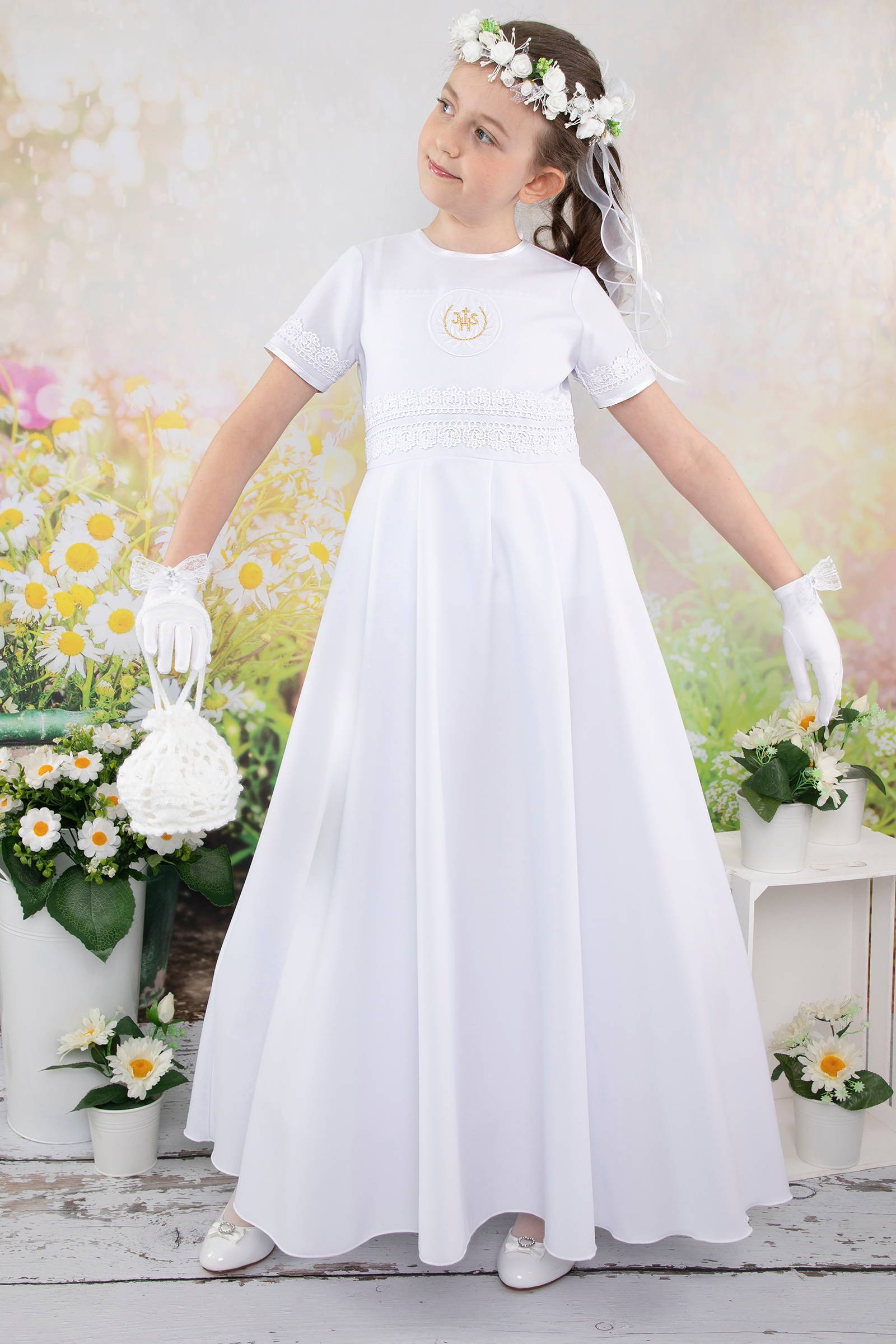 Classic communion dress 28/UK-SK - obraz 0