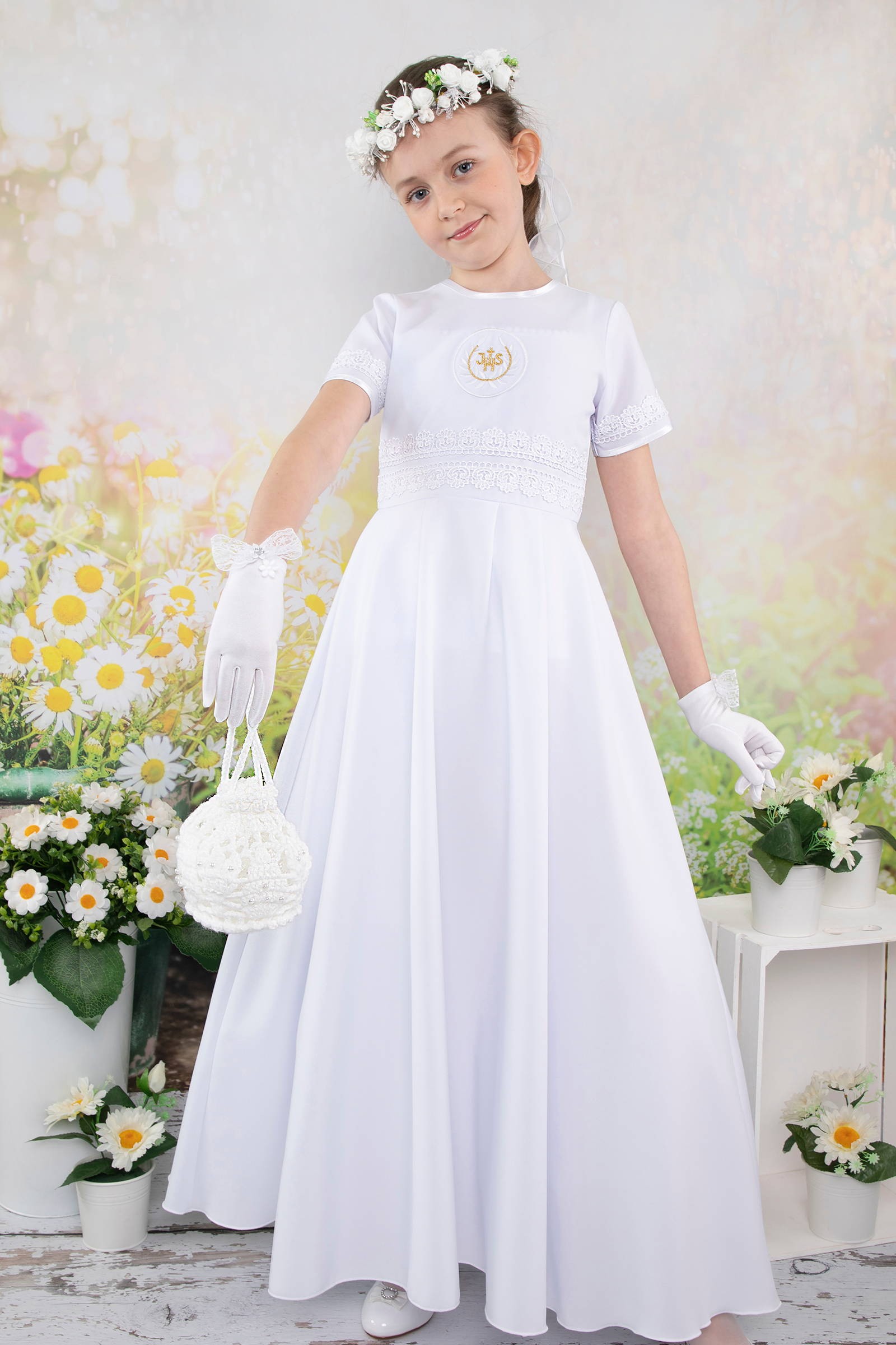 Classic communion dress 28/UK-SK - obraz 2