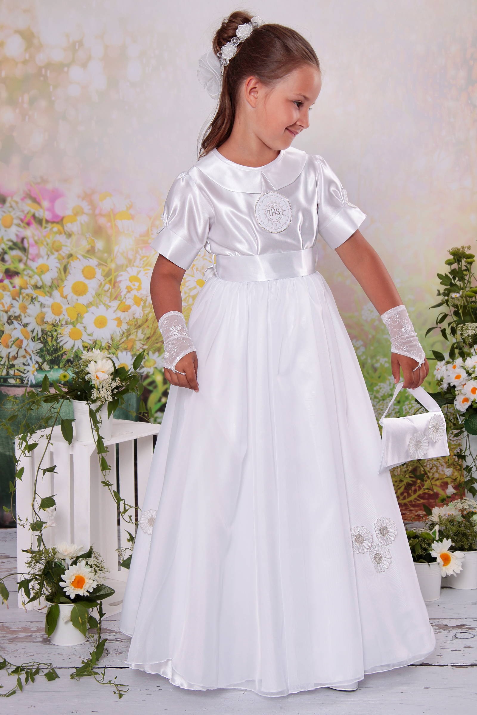 Classic communion dress 32/UK-SK - obraz 0