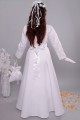 Satin communion dress 1/UK-ST - obraz 6