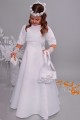 Satin communion dress 2/UK-ST - obraz 2