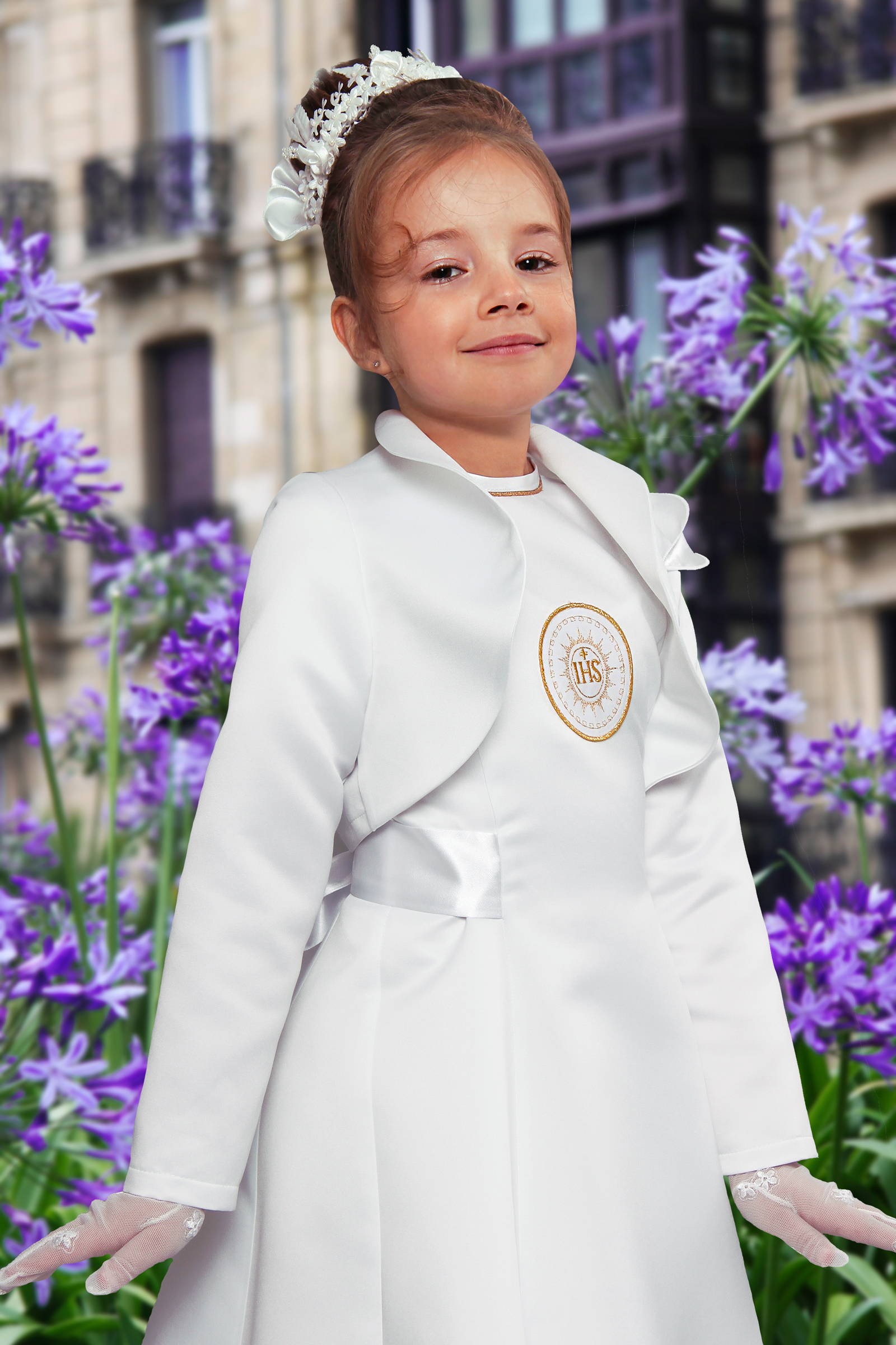 Communion cloak UK-P/37 - satin - obraz 0