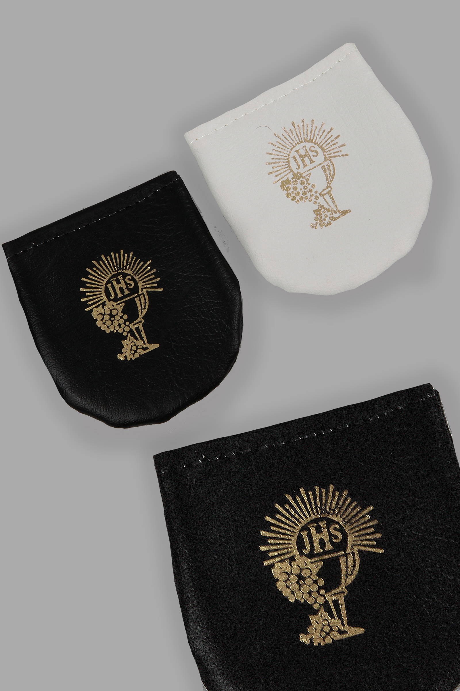 Communion case for rosary made of eco leather - with velcro closure Communion case for rosary made of eco leather - with velcro closure - obraz 0