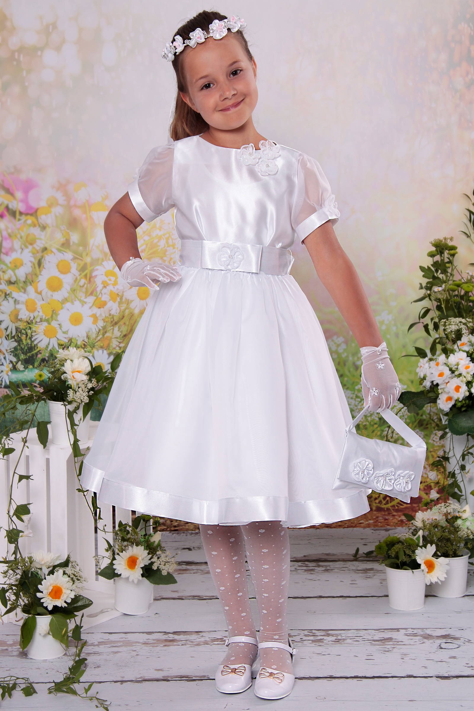 Classic communion dress 36/UK-SK - obraz 0