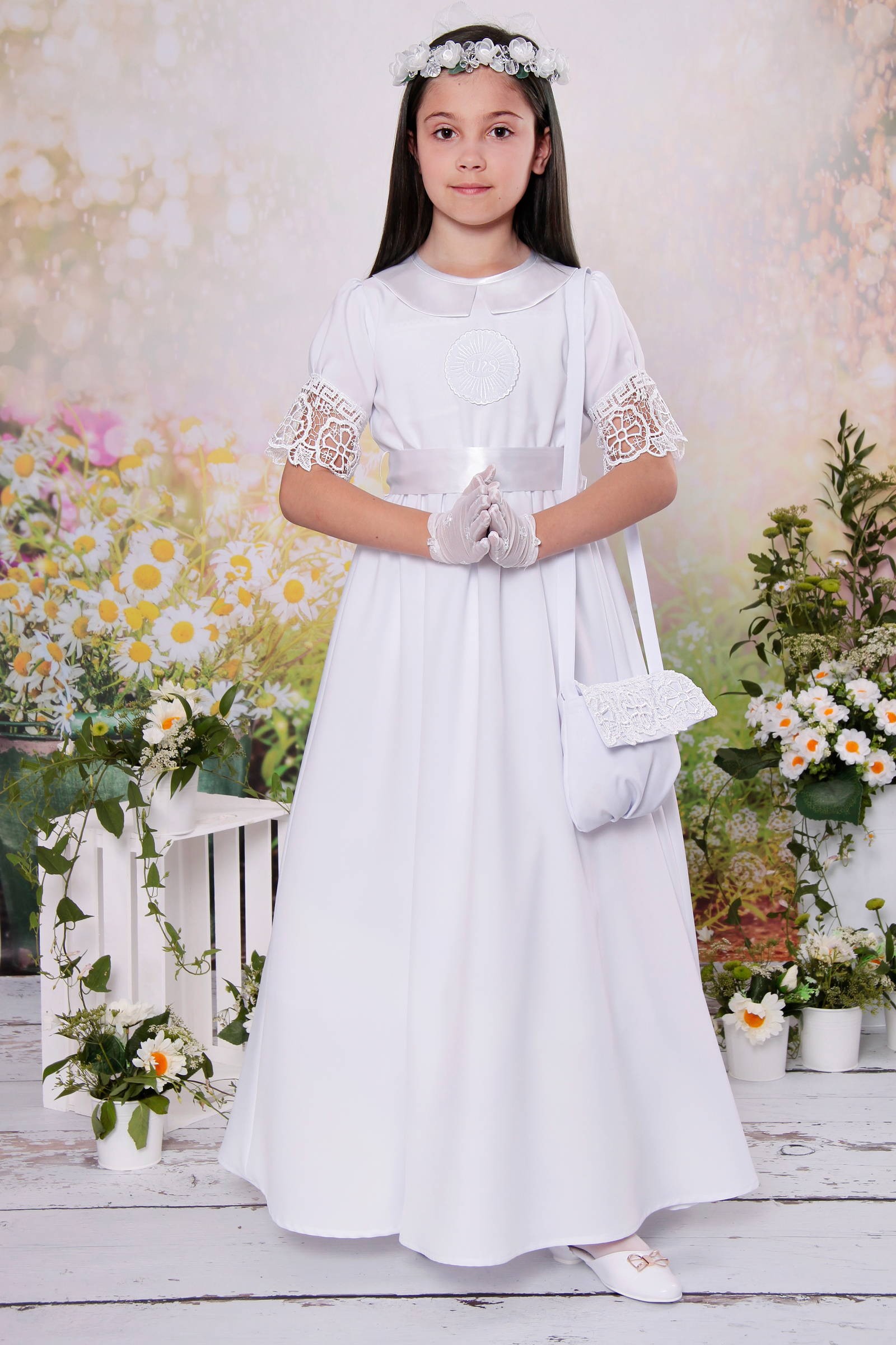 Classic communion dress 34/UK-SK - obraz 0