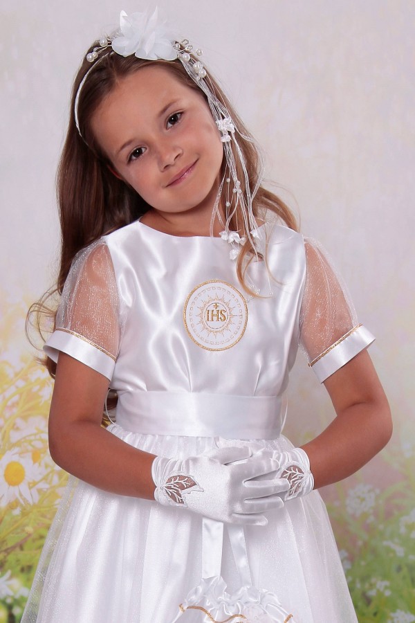 Classic communion dress 23/UK-SK - obraz 1