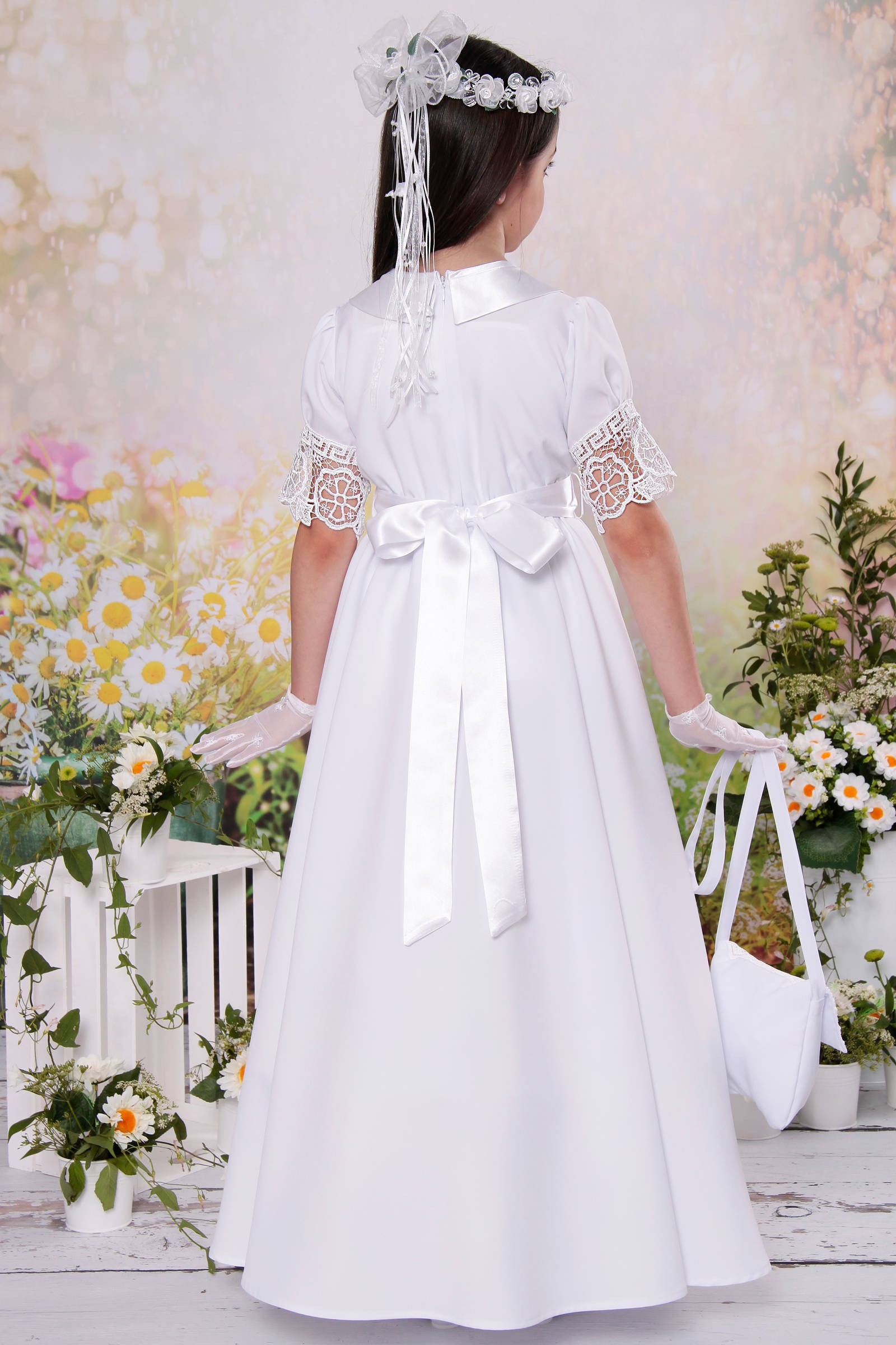 Classic communion dress 34/UK-SK - obraz 5