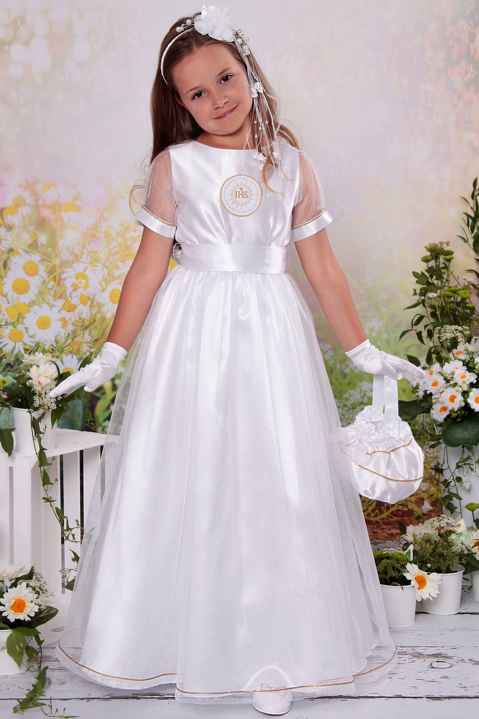 Classic communion dress 23/UK-SK - obraz 0