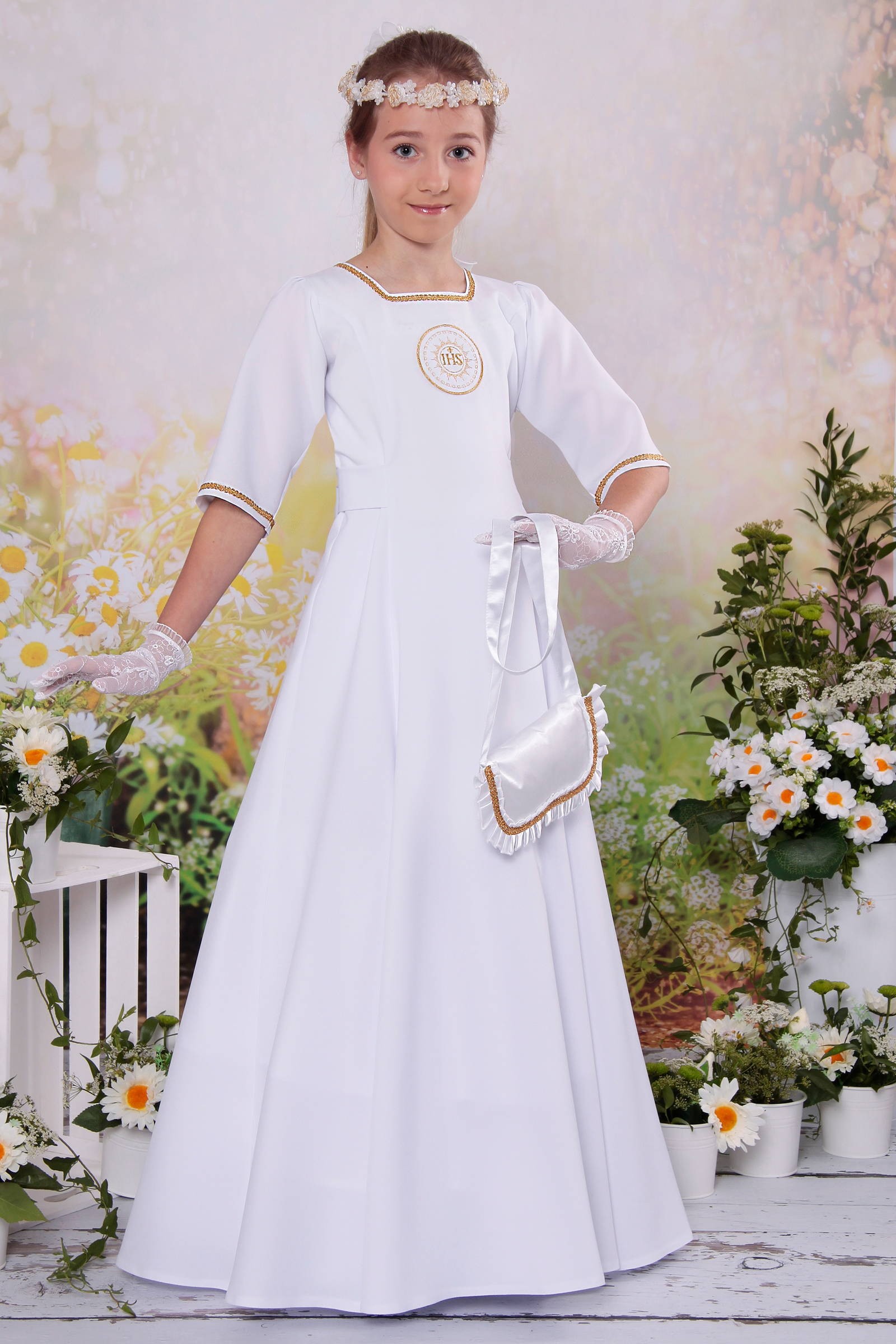Communion waist dress 3/UK-ST - obraz 0