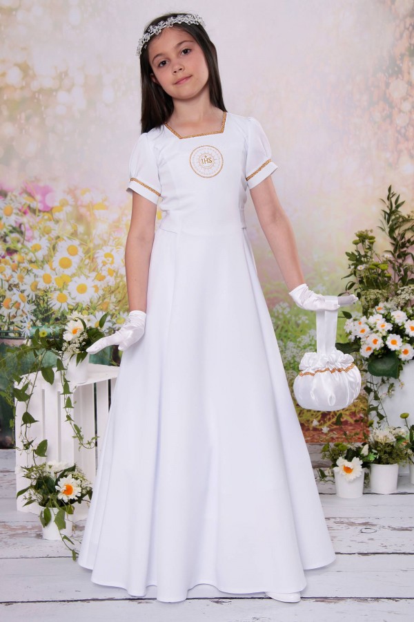Communion waist dress 18/UK-ST - obraz 2
