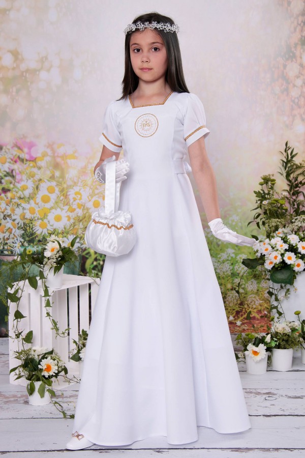 Communion waist dress 18/UK-ST - obraz 4