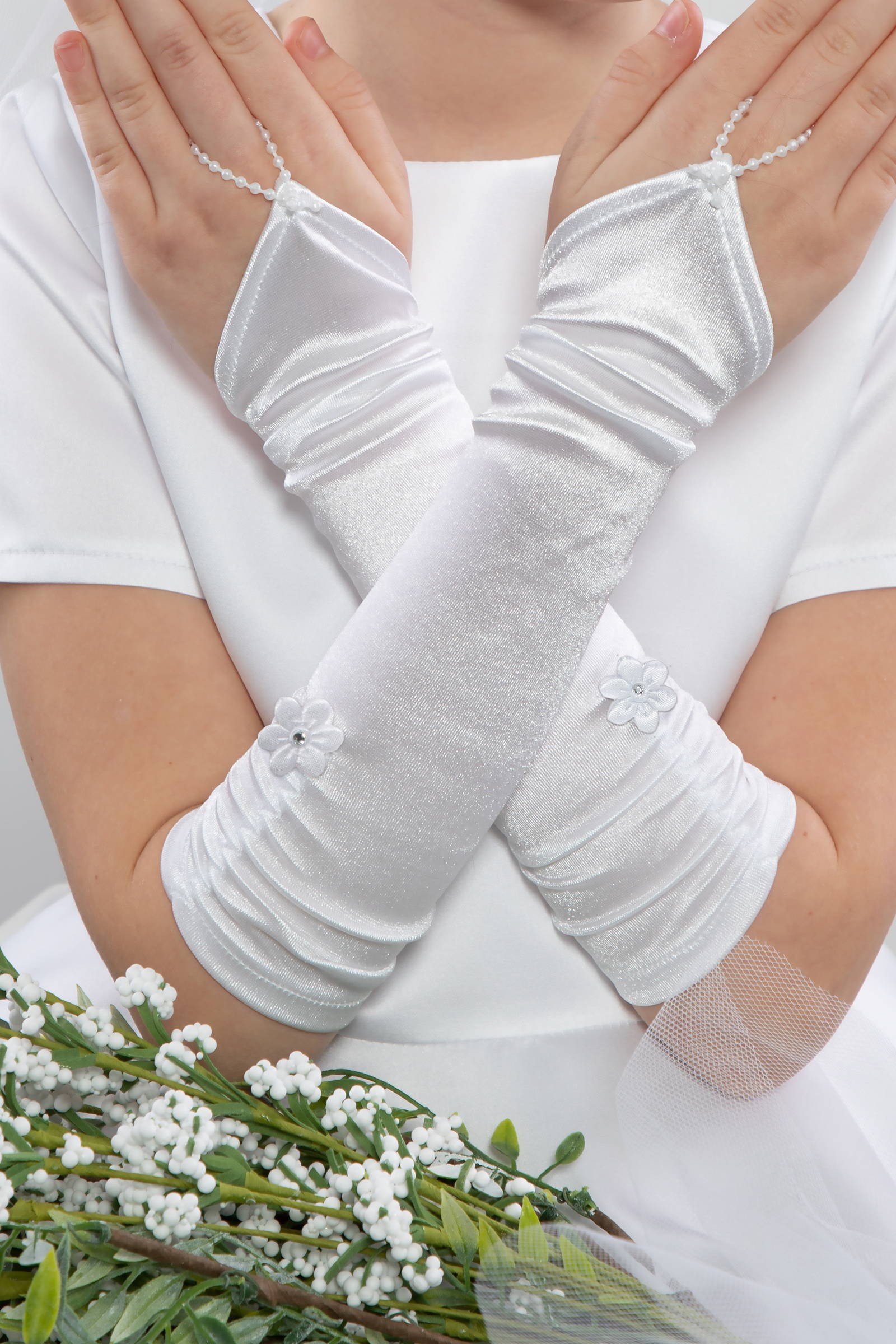 Communion finger gloves - larger UK-Nr5/dS Communion finger gloves - larger UK-Nr5/dS - obraz 0