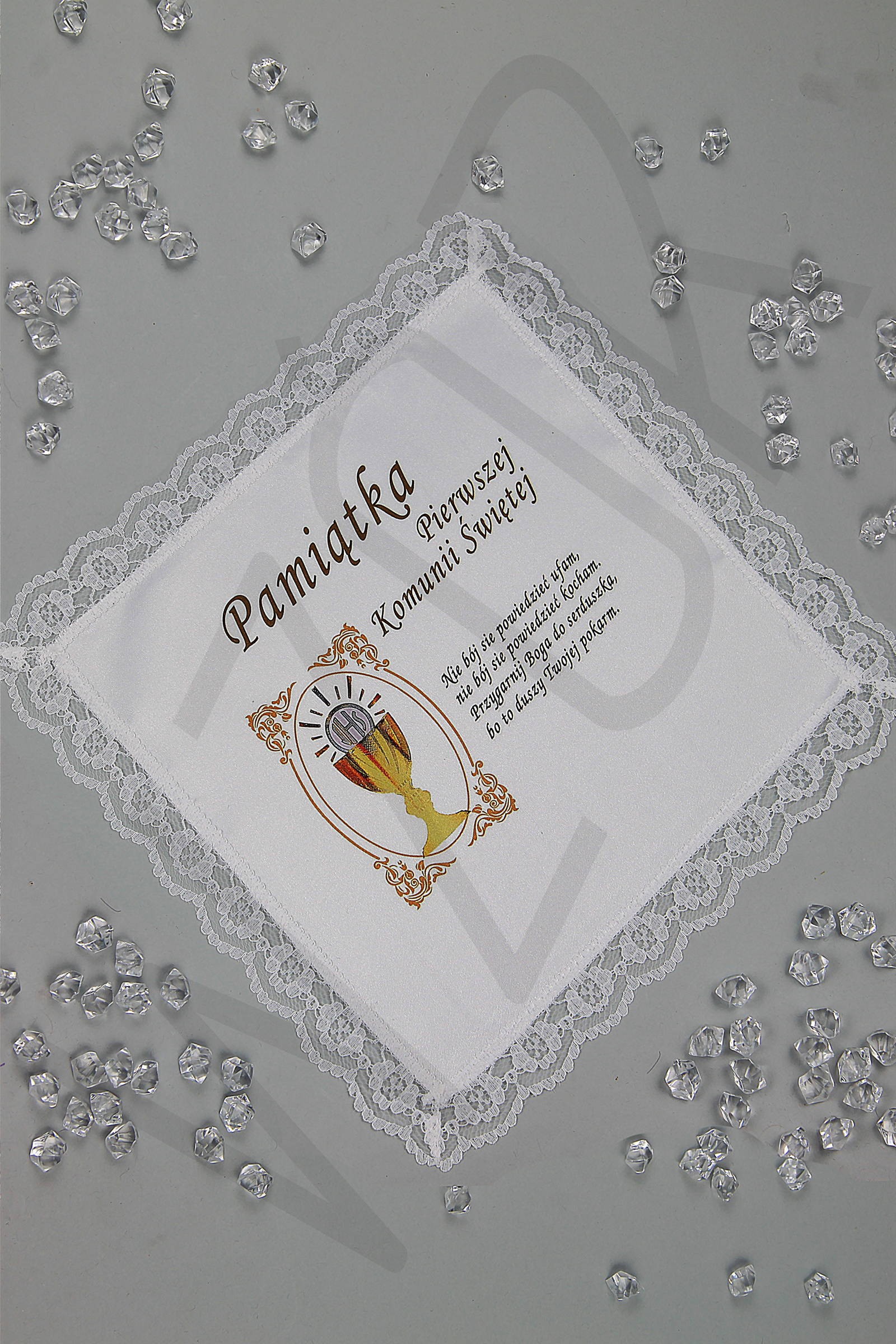 Communion handkerchief with graphic UK-CHG 10 Communion handkerchief with graphic UK-CHG 10 - obraz 1