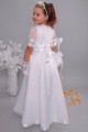 Satin communion dress 4/UK-ST - obraz 4