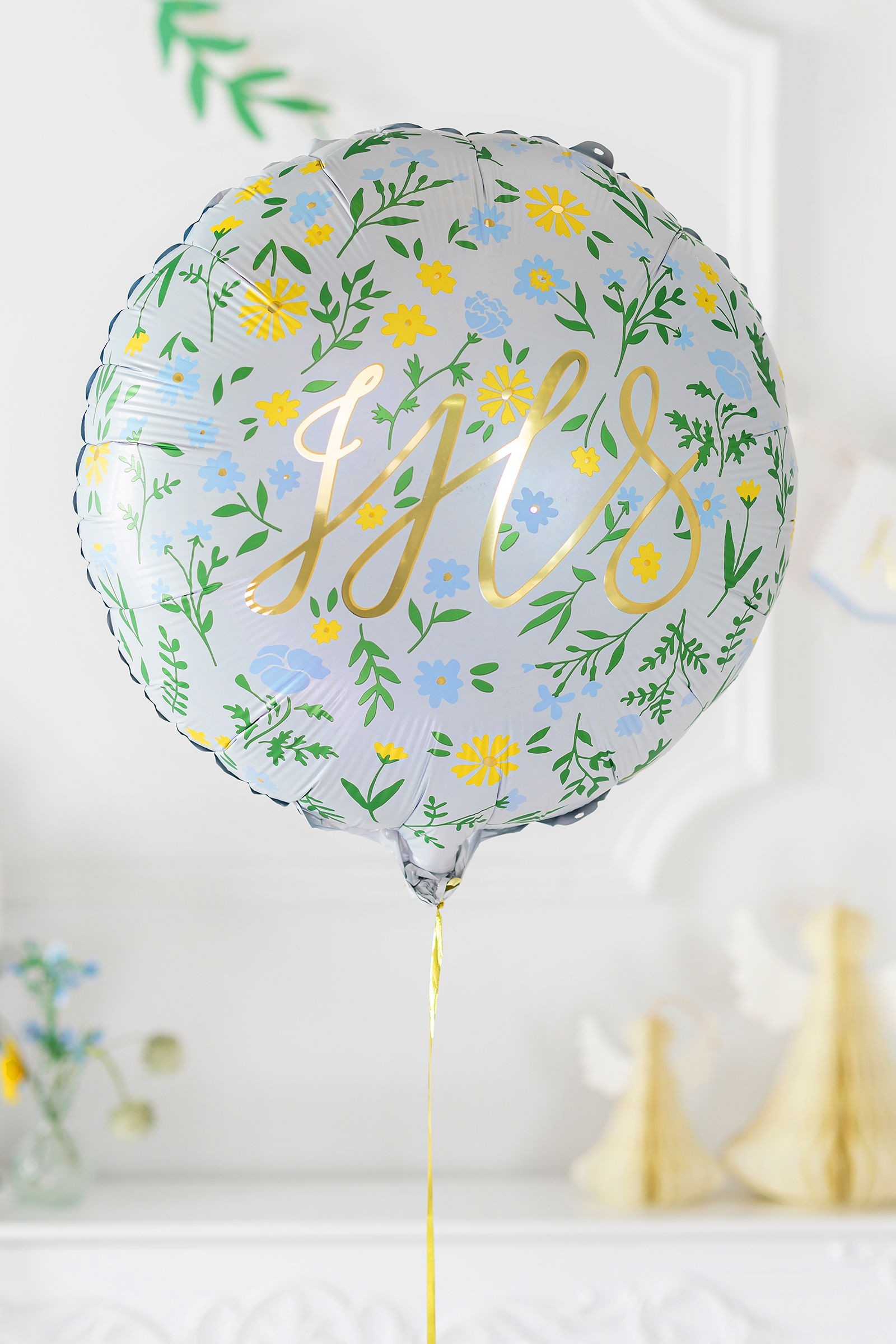 Communion balloon link gold letters Communion balloon link gold letters - obraz 0