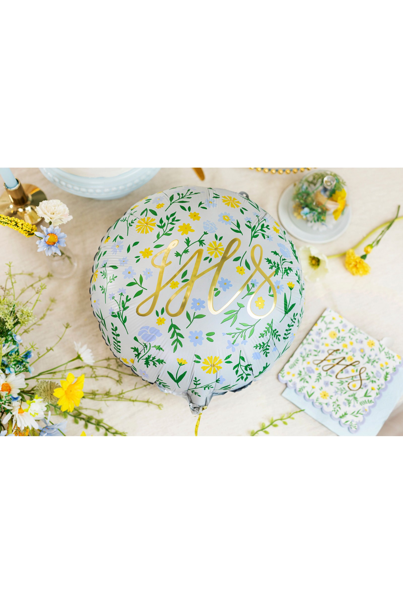 Communion balloon link gold letters Communion balloon link gold letters - obraz 3