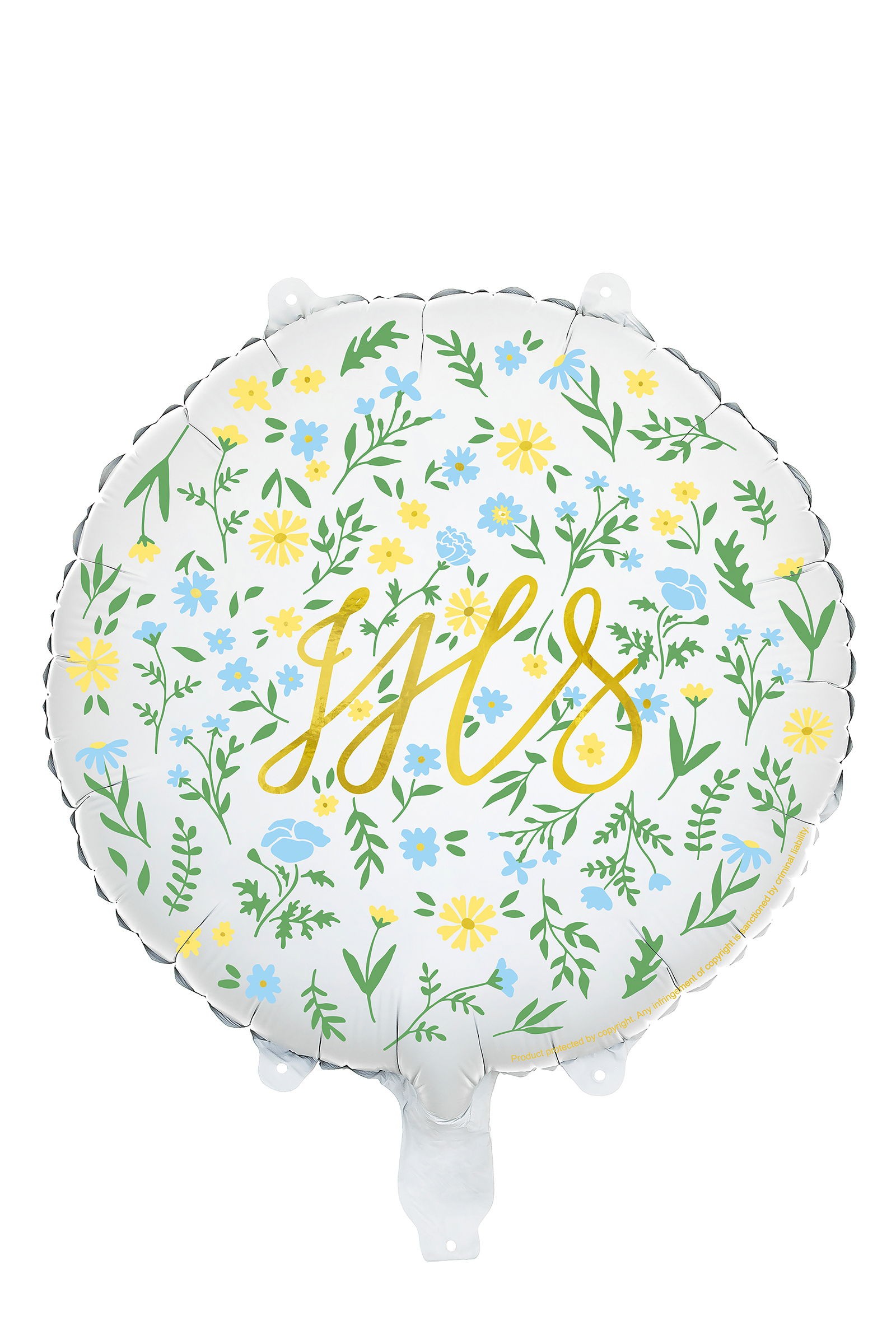 Communion balloon link gold letters Communion balloon link gold letters - obraz 5