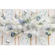 Communion napkins 10 - Spring motif and golden letters - obraz 2