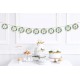 Spring communion garland gold letters - obraz 3