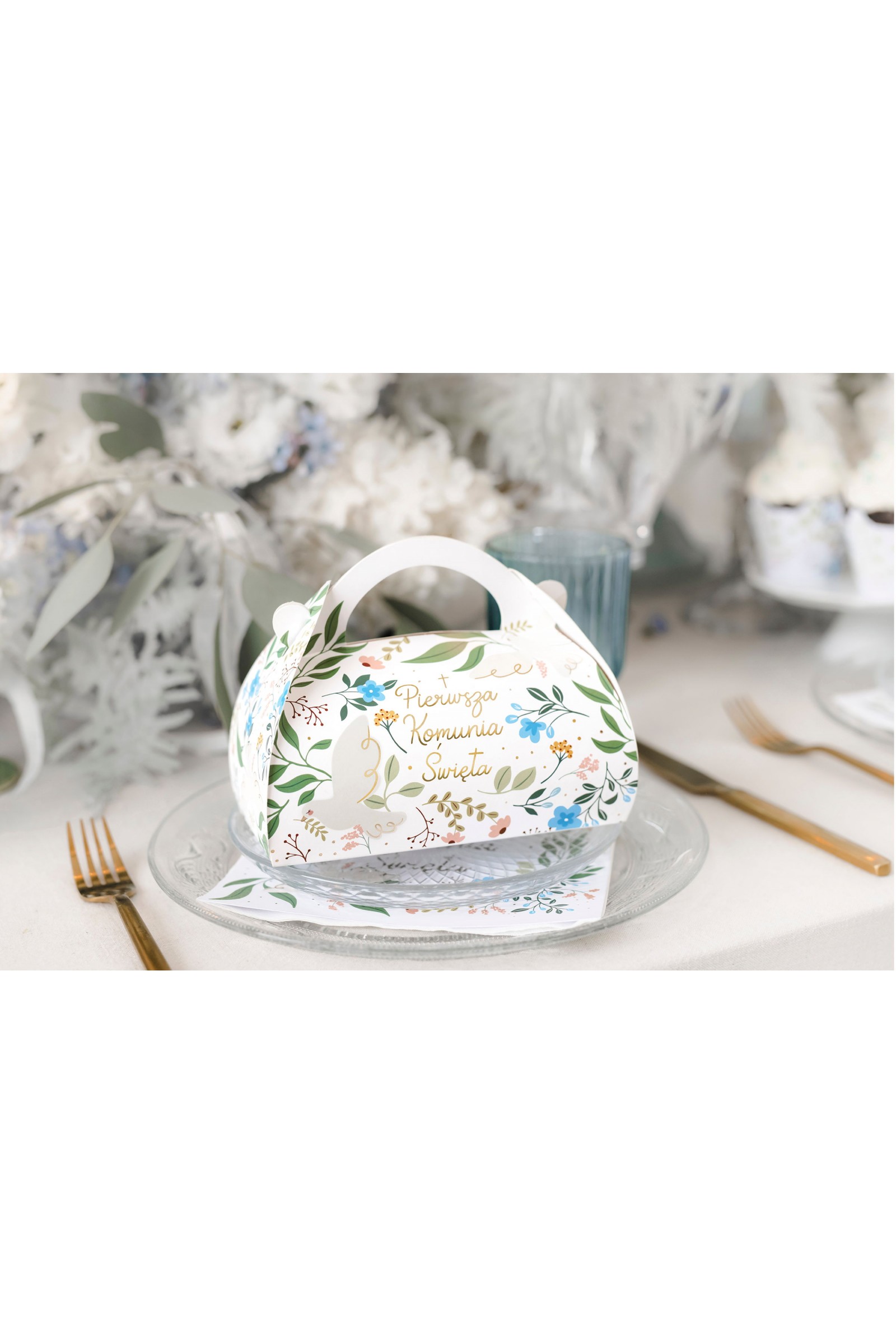 Communion cake box Spring - obraz 2