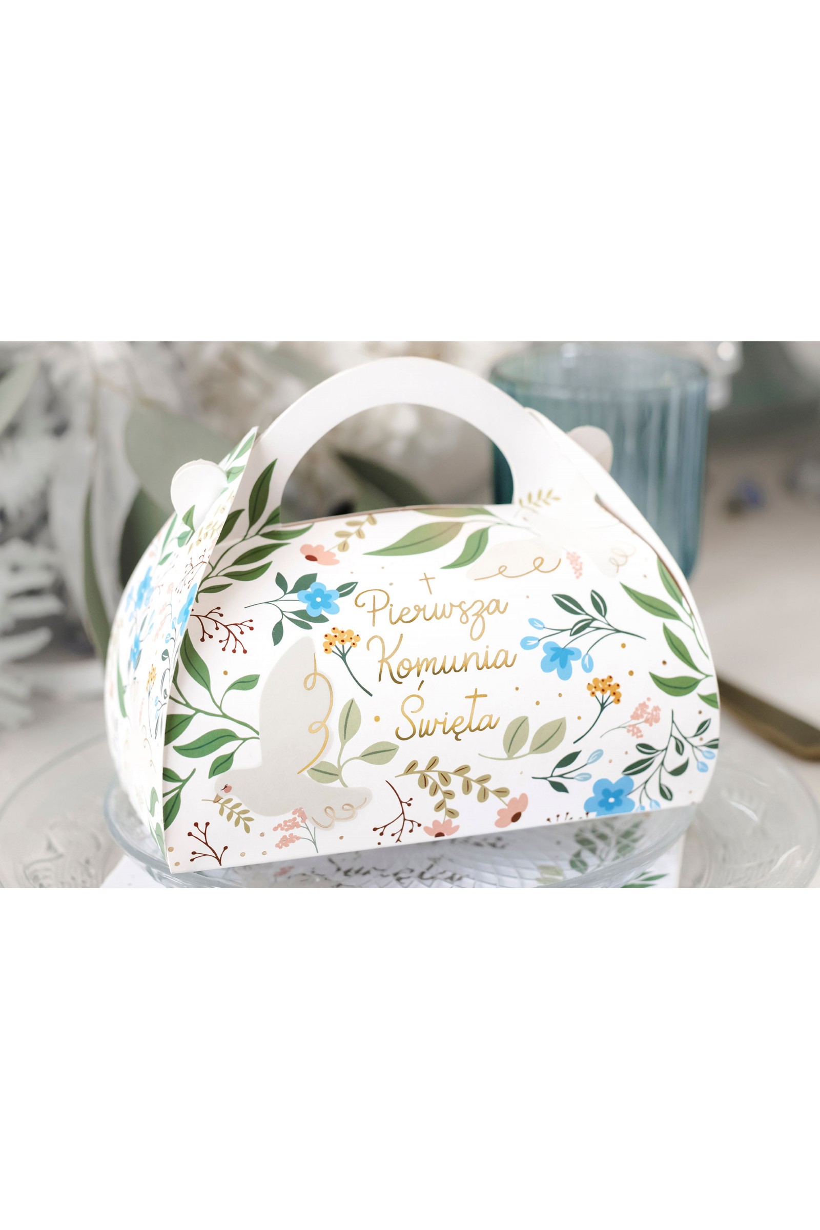 Communion cake box Spring - obraz 4