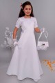 Satin communion dress 9/UK-ST - obraz 2