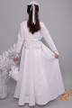 Satin communion dress 17/UK-ST - obraz 6