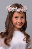 Communion wreaths from a florist like a living thing - Communion garlands - For girls - FirstCommunionStore.com